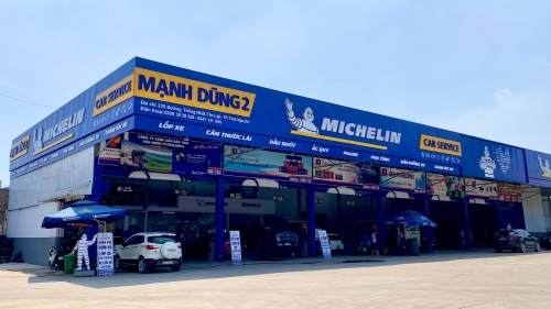 Thái Nguyên: Đại lý lốp - Michelin Car Service - Mạnh Dũng 2